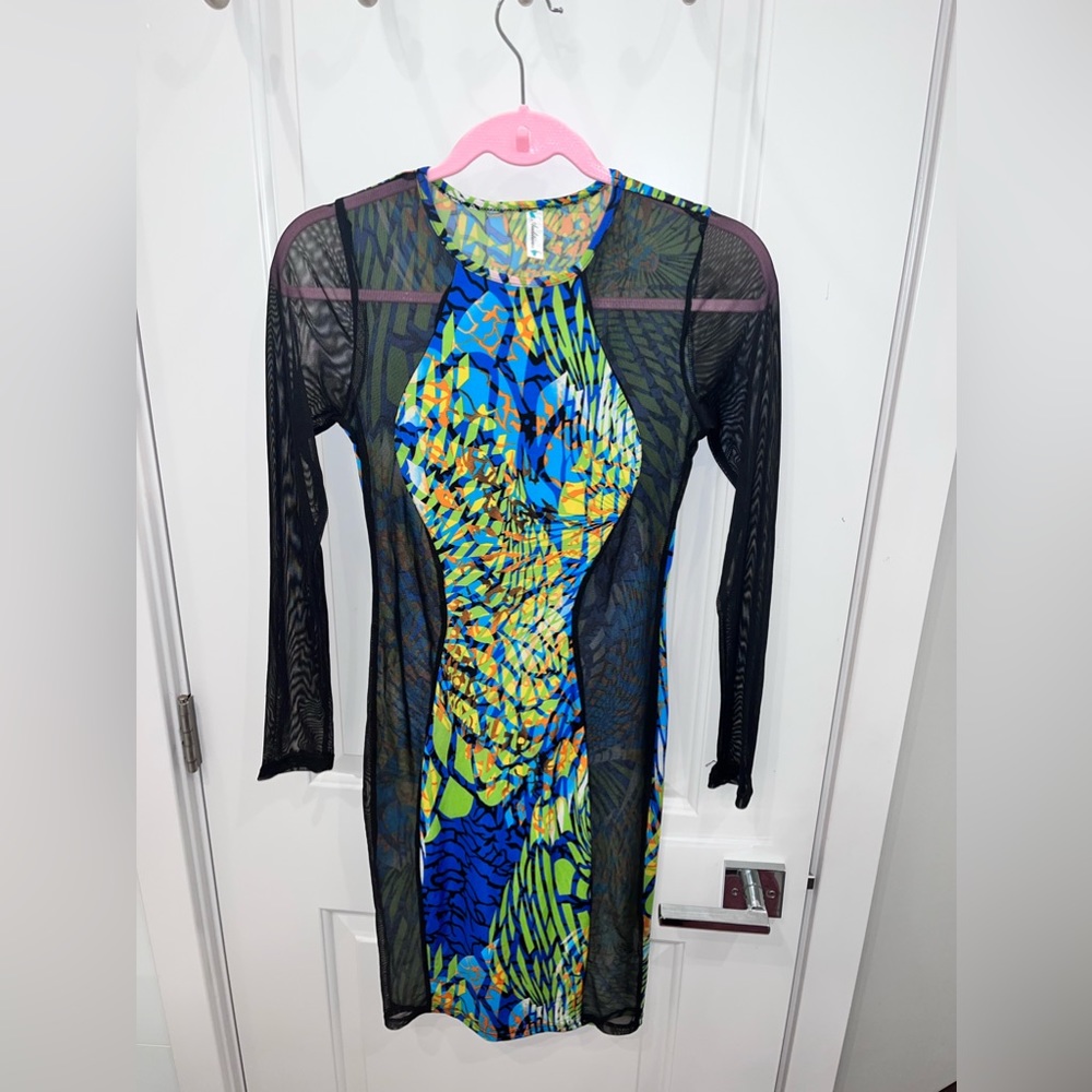 Mesh Bodycon dress